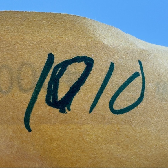 New York & Co Blue Wood Bead Necklace 22” Silver Tone Adjustable Boho Chunky - Picture 5 of 5